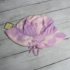 Gap Baby Girl Canvas Bucket Hat Infant Size XS S 12-24 Months Purple Pink